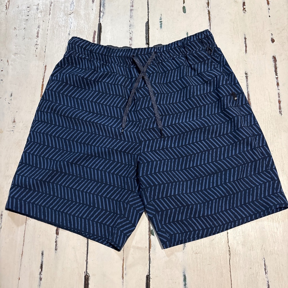 Men’s Quicksilver Walkshorts Print 18” Length Size Med